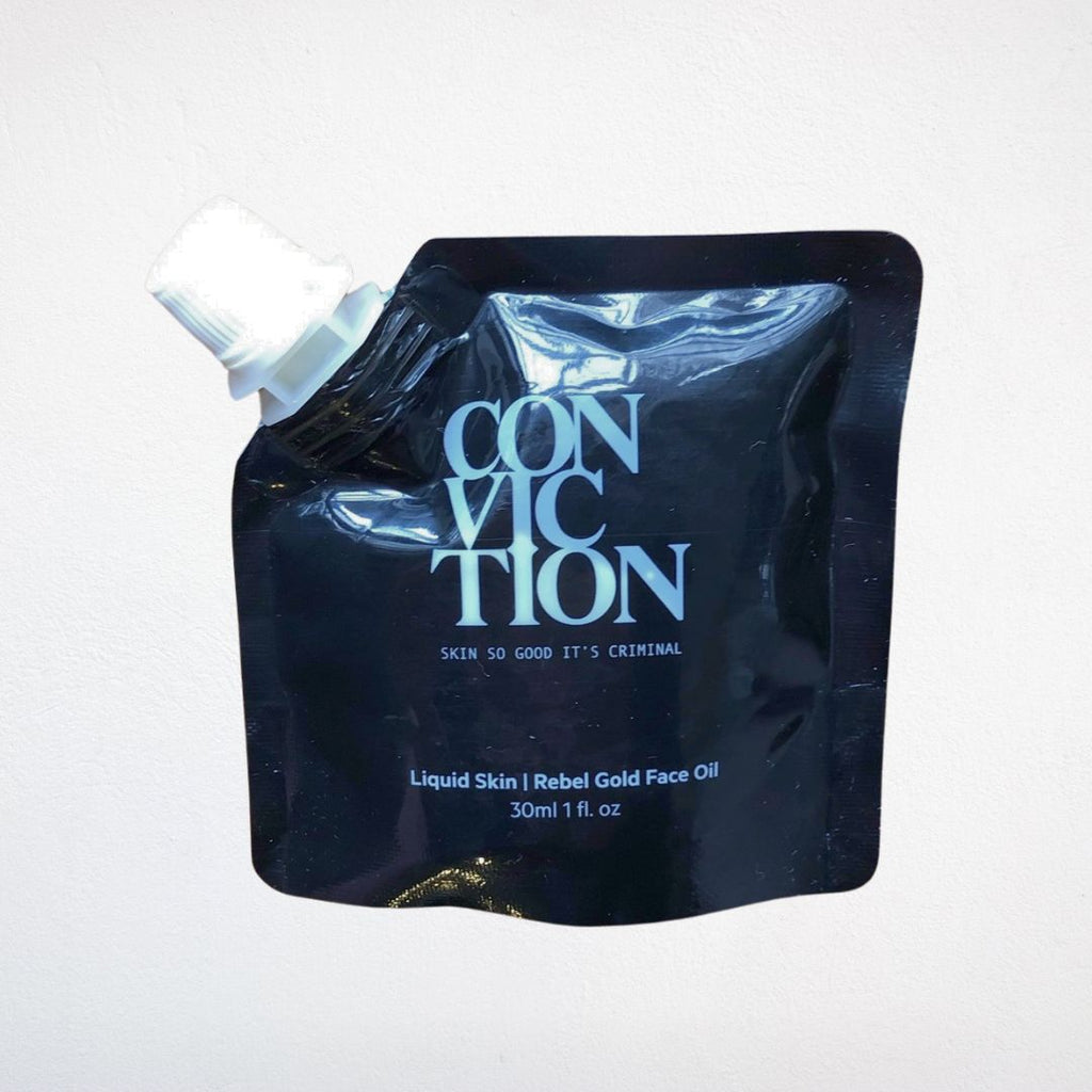 CONVICTION Rebel Gold organic face oil 30ml refill