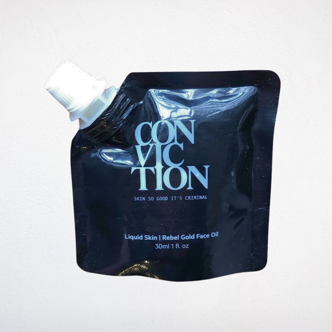 CONVICTION Rebel Gold organic face oil 30ml refill
